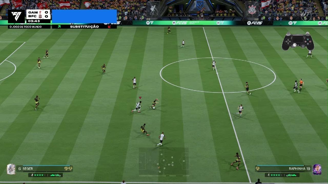 Vitória no Squad Battles elenco 90. 1x3, Pedri, Debinha e Dani Olmo de falta