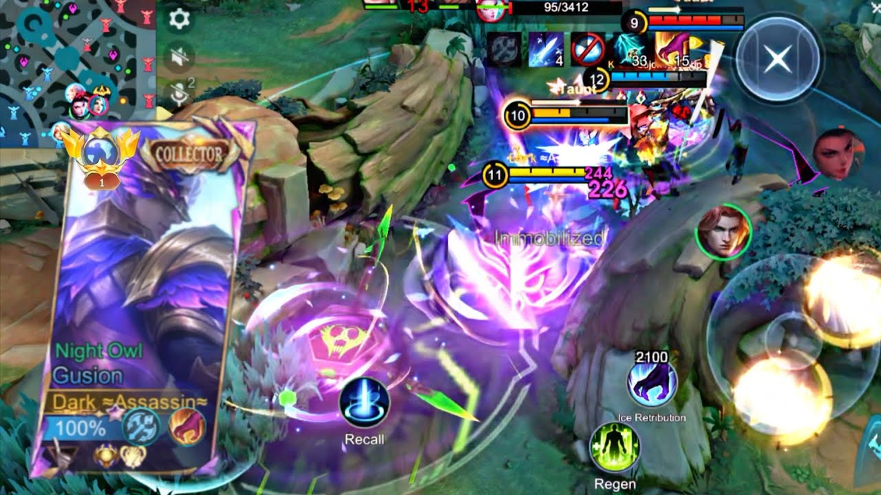MLBB GUSION: коллекционный скин, лучший билд, лучший геймплей.