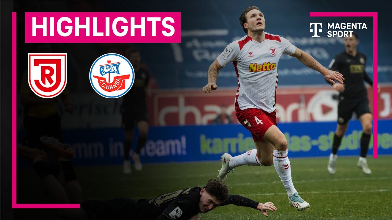 SSV Jahn Regensburg - Hansa Rostock | Highlights 3. Liga | MAGENTA SPORT