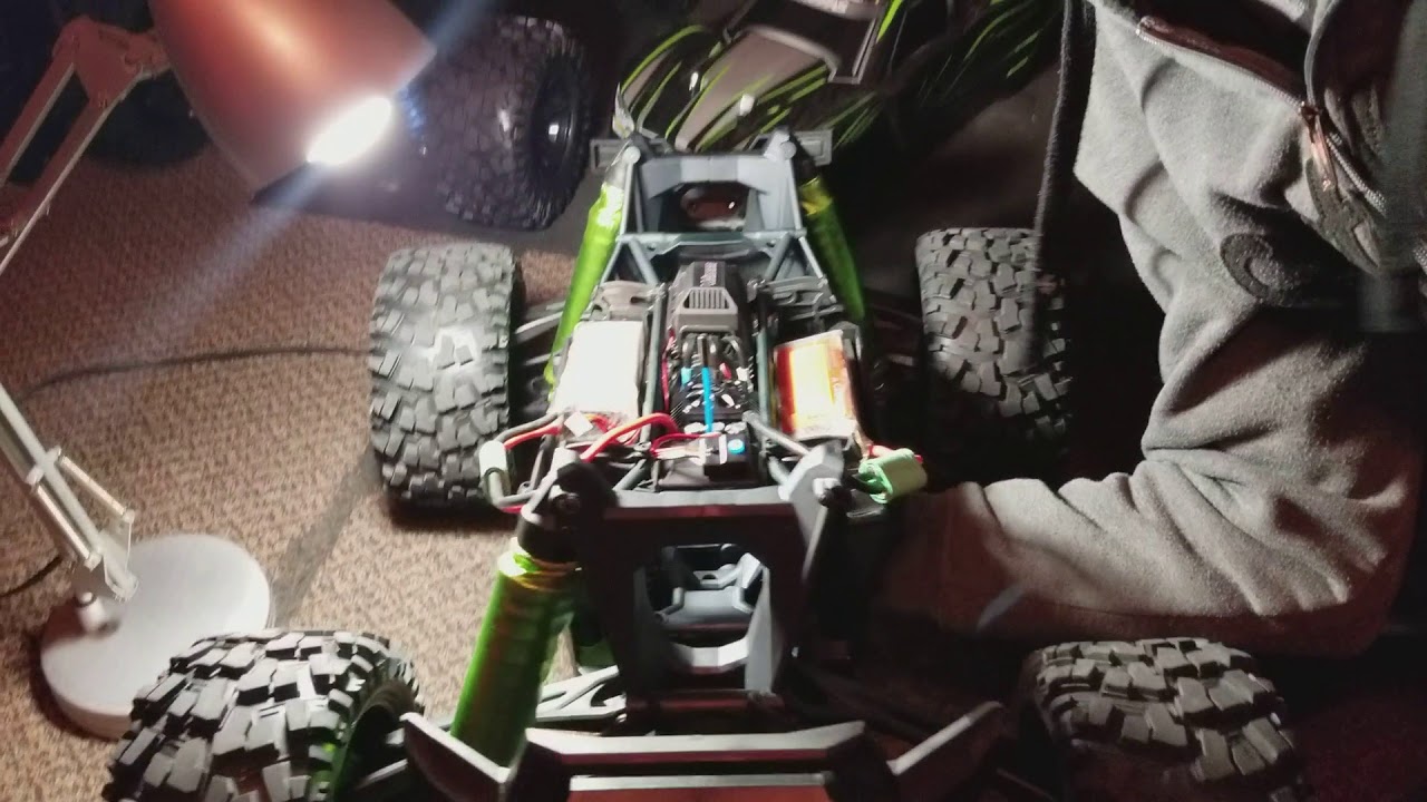 How to calibrate a hobbywing ESC in a Traxxas X maxx