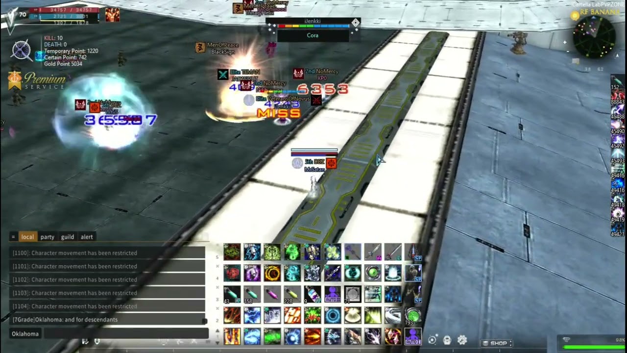 NoMercy safe zone/chat pvp //3rd movie// Rf Banana - Guild BDZ
