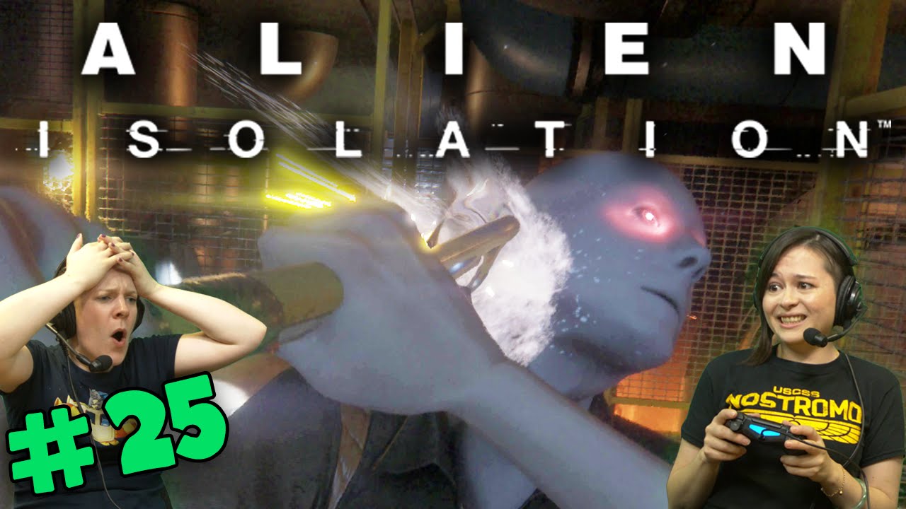 Alien Isolation - Solomon's Habitation Tower (#25) with Hannah & Kim!