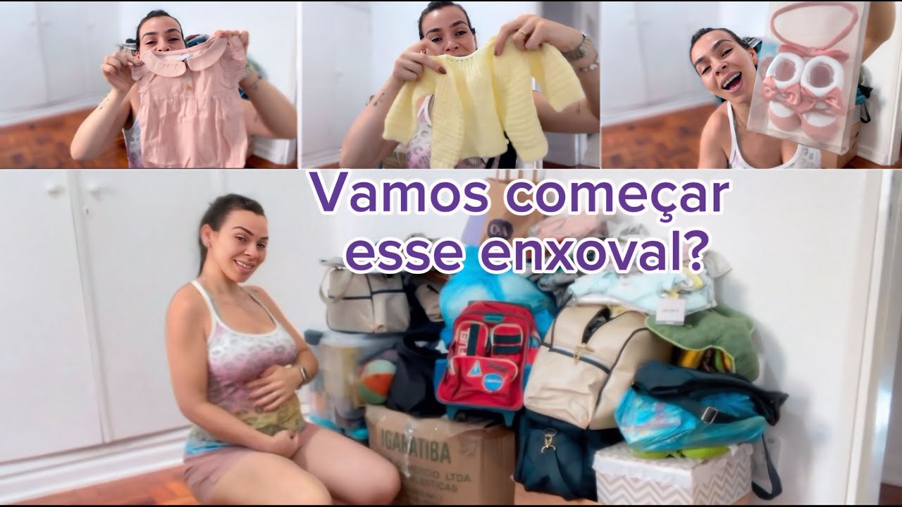 O QUE JÁ TENHO  DO ENXOVAL DA BEBÊ - O Que vou conseguir aproveitar pro segundo filho?