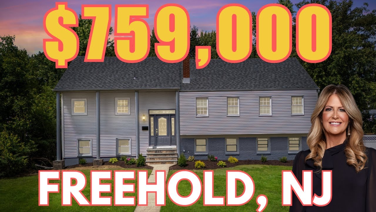 Inside a $759,000 Home in Freehold, NJ. #hometour