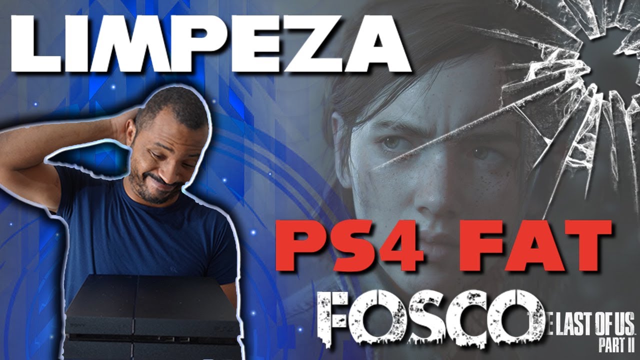 limpeza completa ps4 fat fosco 2023 (não deixe seu ps4 acabar)