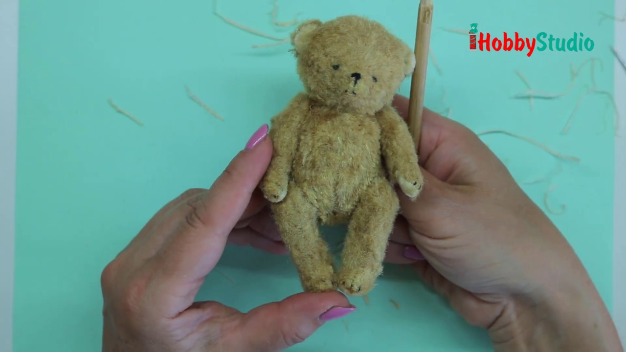 7.  Сборка медвежонка Тедди