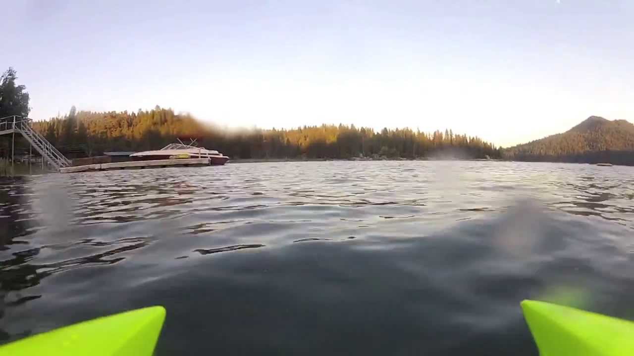 GO PRO RC Boat Miss Geico Flip And Crash BASS LAKE CA