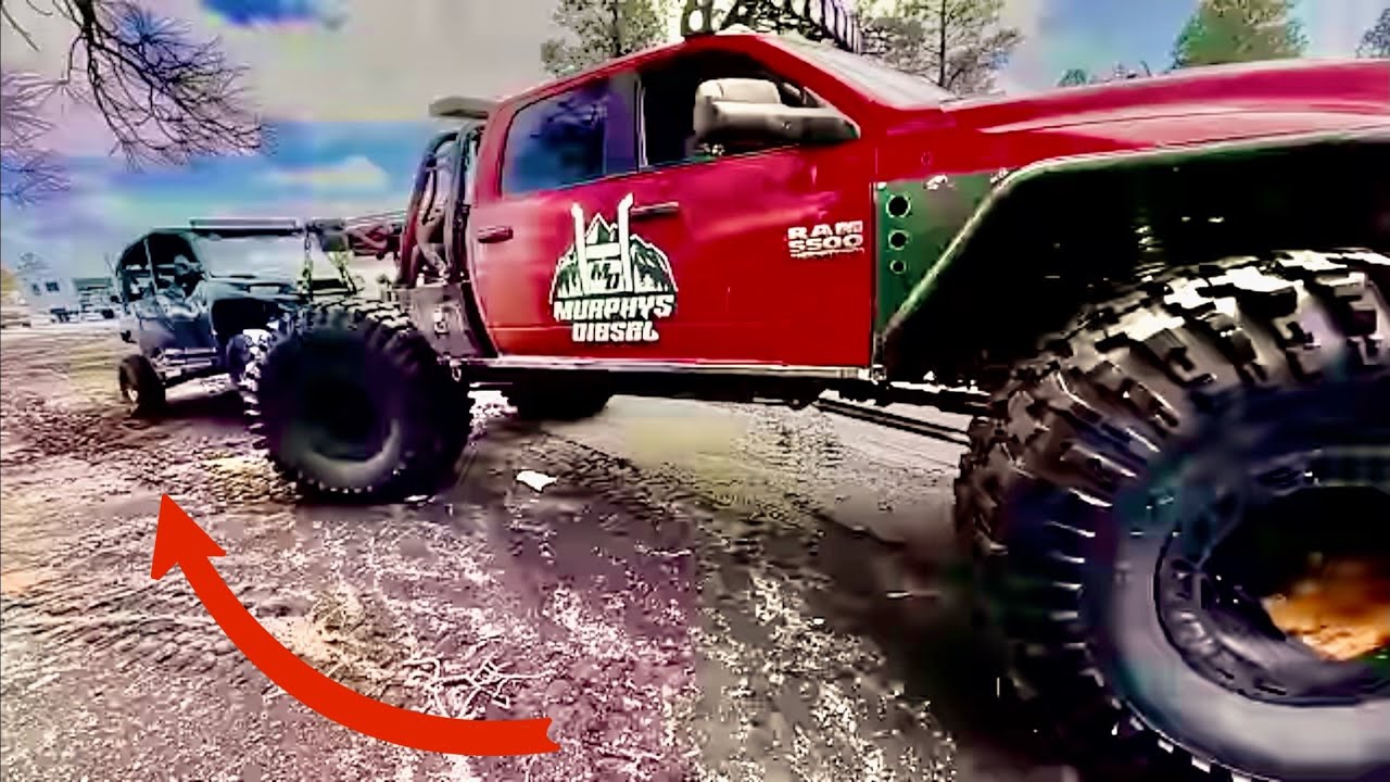 Внедорожник совершил первое спасение в SxS!!