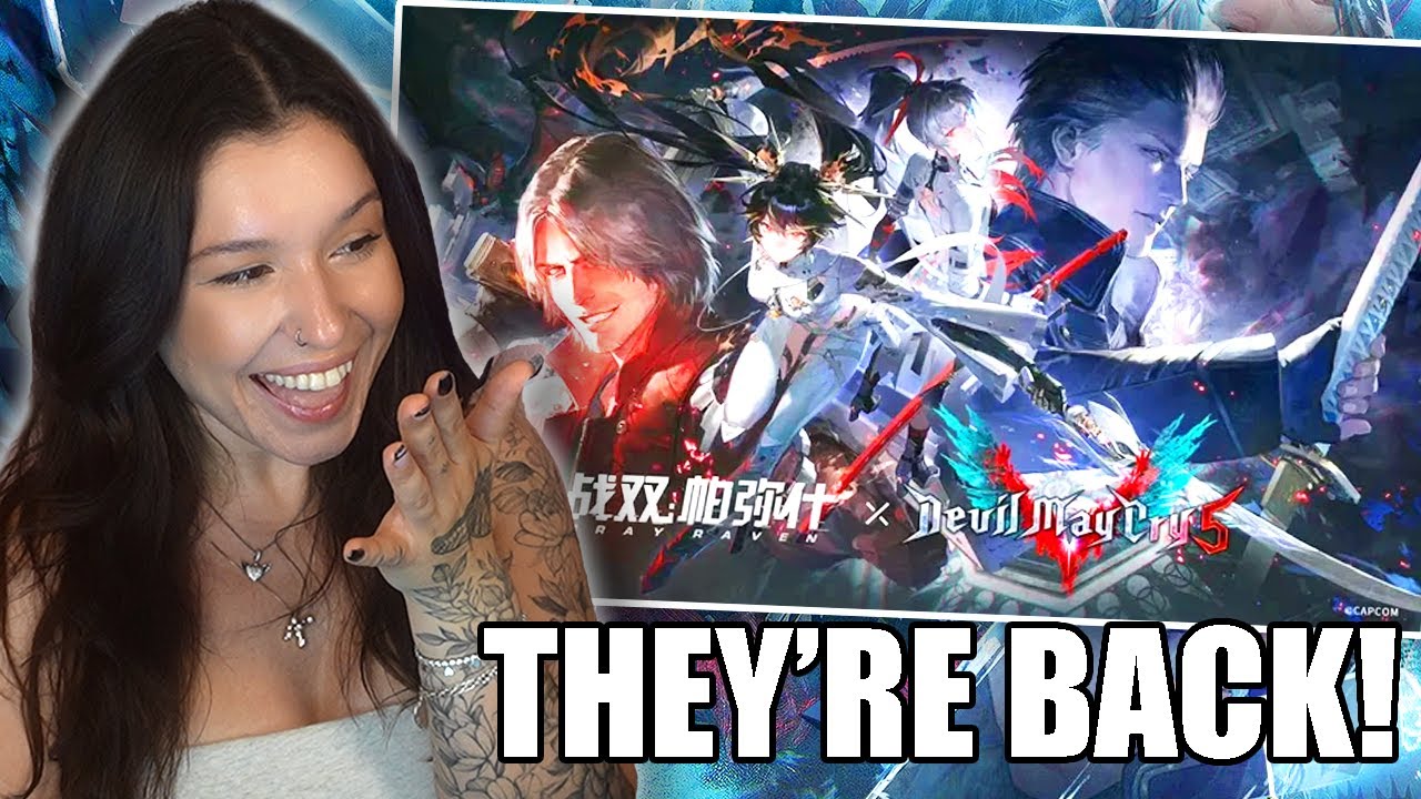 DMC & GACHA? PUNISHING: GRAY RAVEN X DMC 5 COLLAB & PV REACTION!