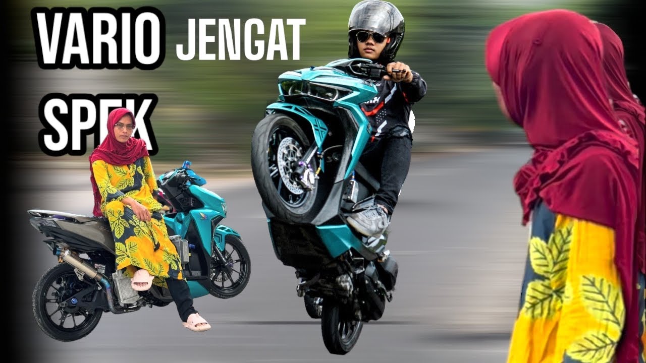 EMAK GILA NYOBA VARIO JENGAT #emak #emakgila