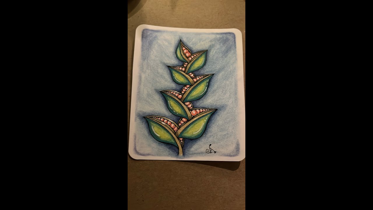 Zentangle how to tangle foundabout, how to draw this amazing tangle