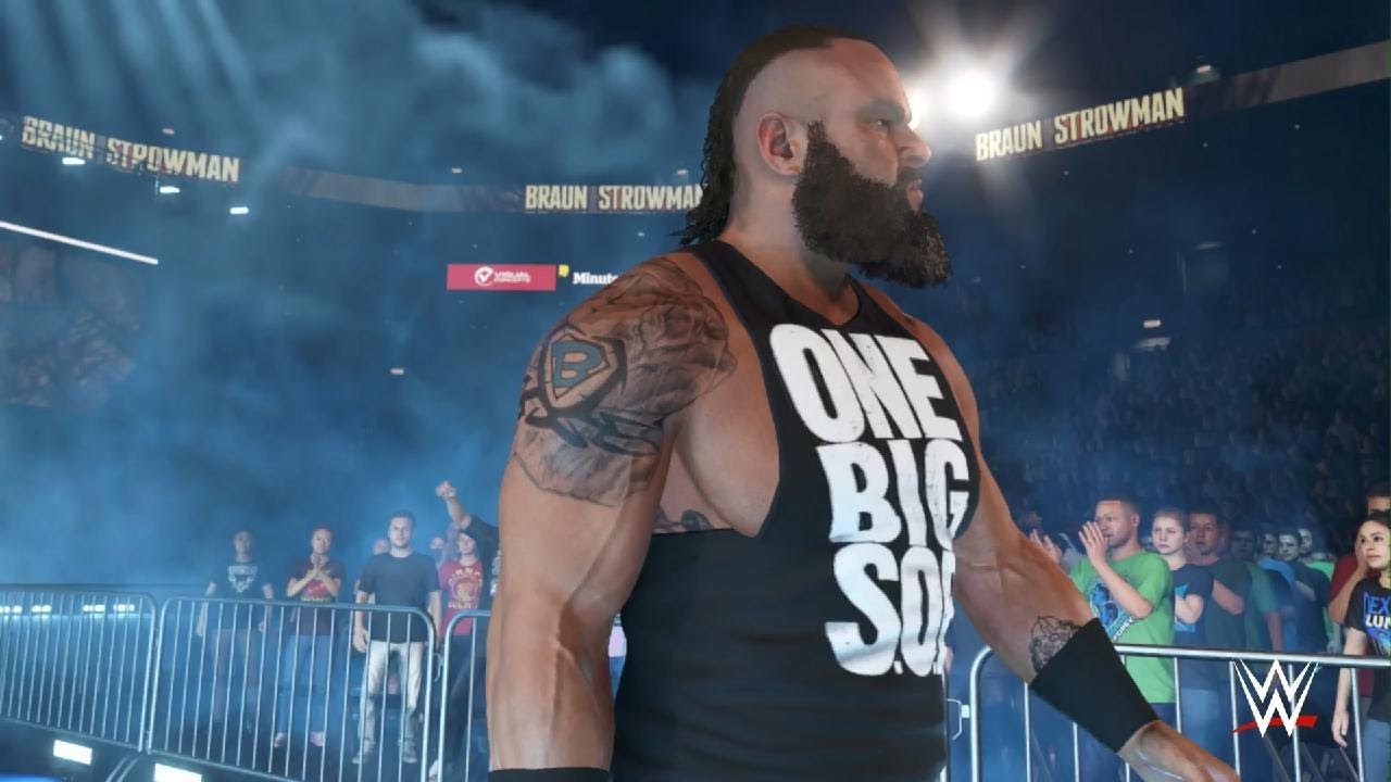 WWE 2K25: Braun Strowman vs. Jacob Fatu