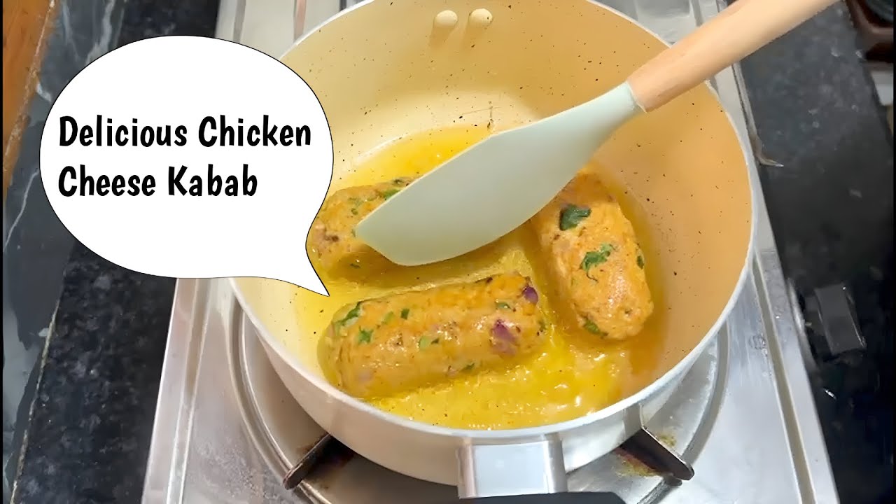 How To Make Chicken Cheese Kabab Recipe | Make & Freeze | For Ramadan Special Iftar
