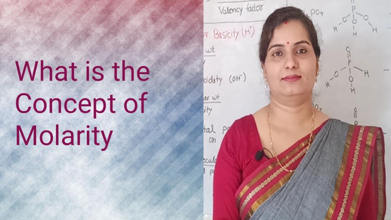 Introduction of the Molarity , Definition and formula ,and Molarity based questions