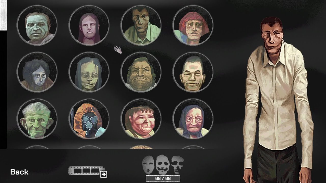 Every character from No I'm Not A Human
