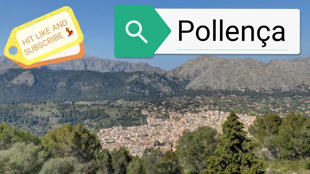 360° 5K Walking tour of Pollenca, Mallorca, Spain 💃🕺 (365 Calvario steps climb)