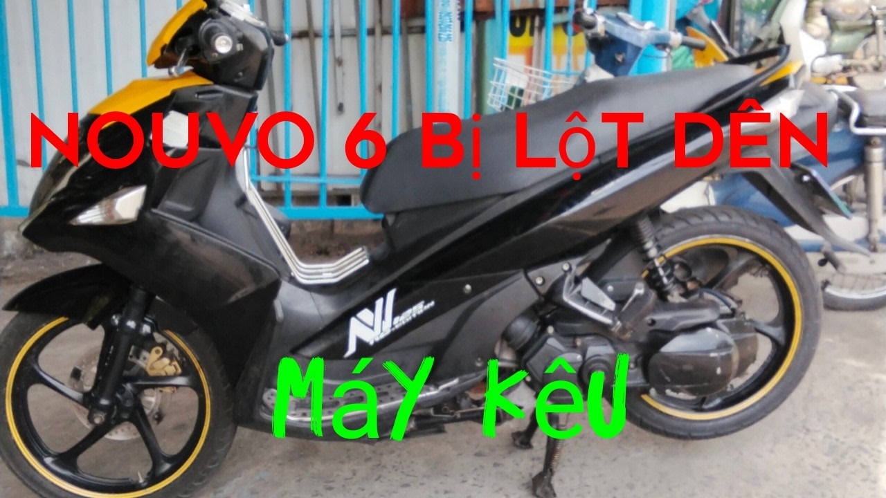 Xử lý xe Nouvo 6 bị lột dên, máy kêu./ Sửa xe Huỳnh phát