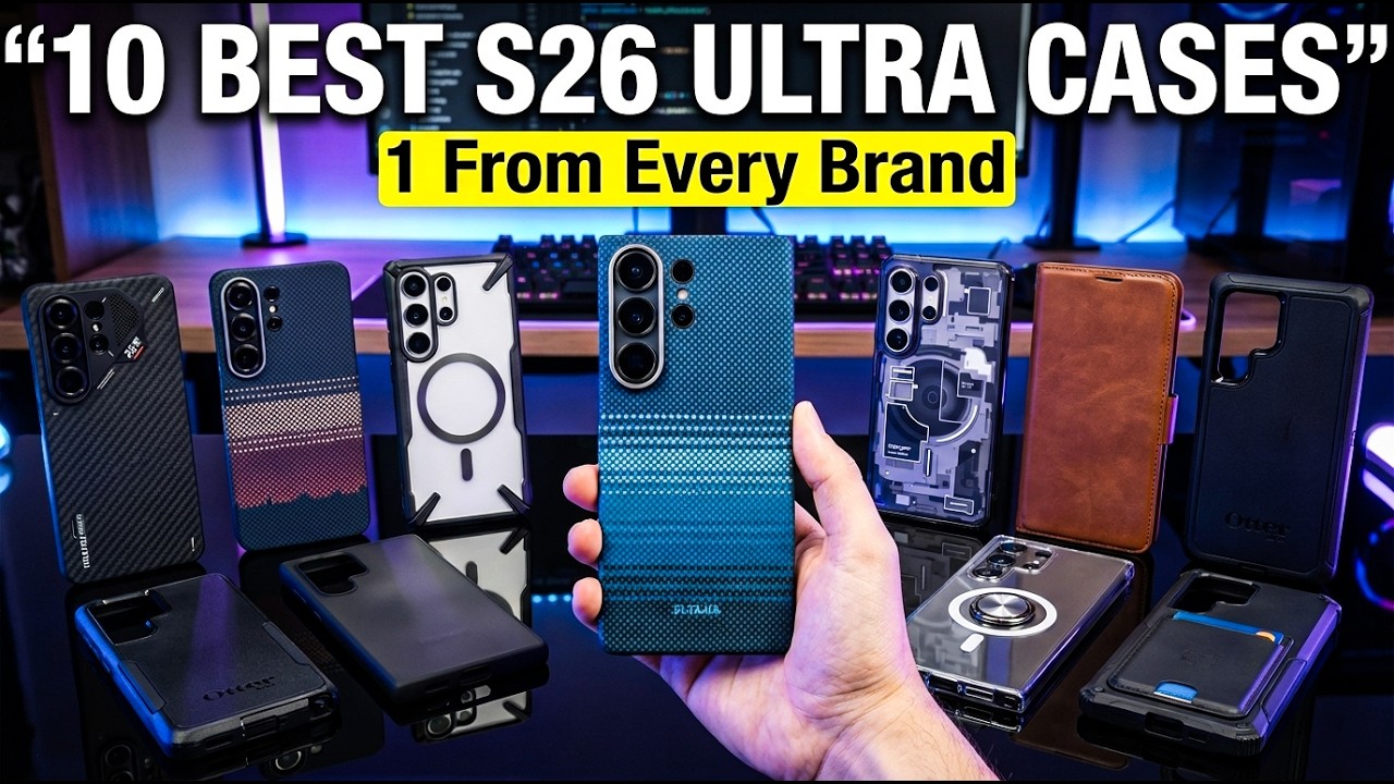 Чехлы для Galaxy S26 Ultra! 10 лучших чехлов! {По одному от каждого бренда}