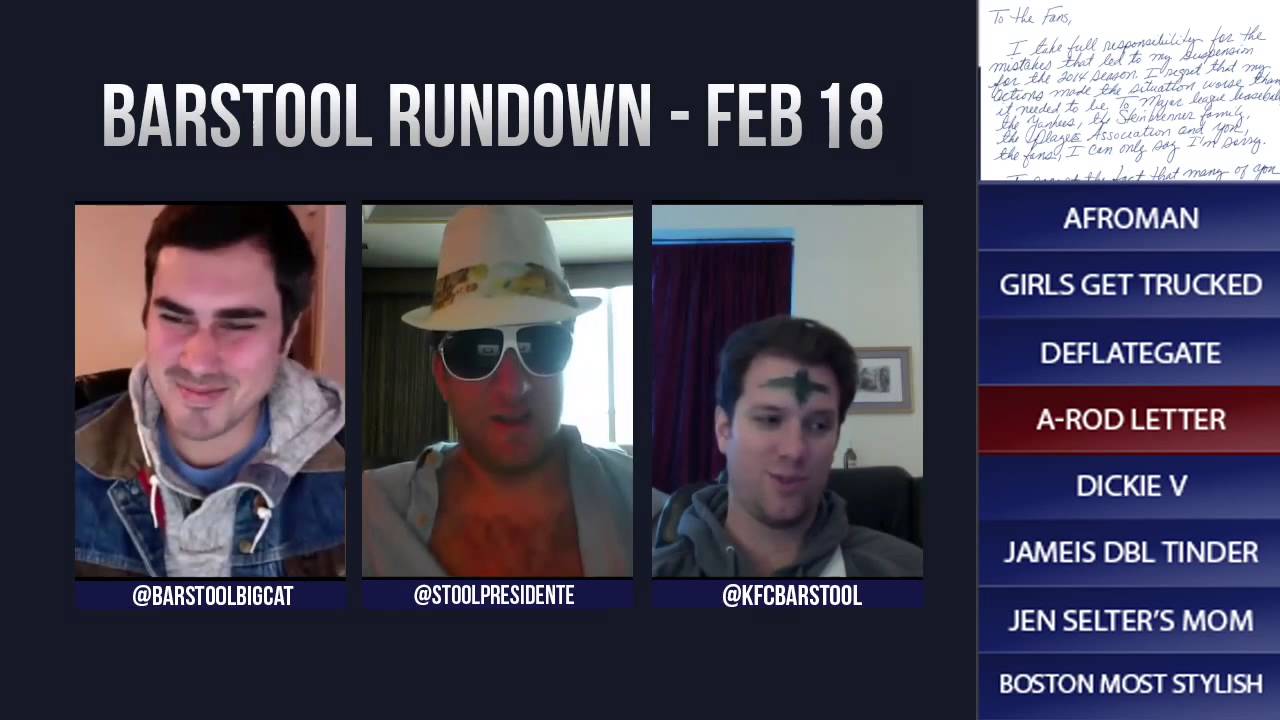 Barstool Rundown February 18