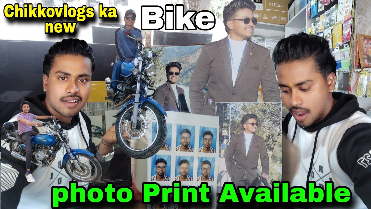 @ChikkoVlogs purchased new Bike|| Photo print out available here||#explore @RajveerTheExplorer0.2 