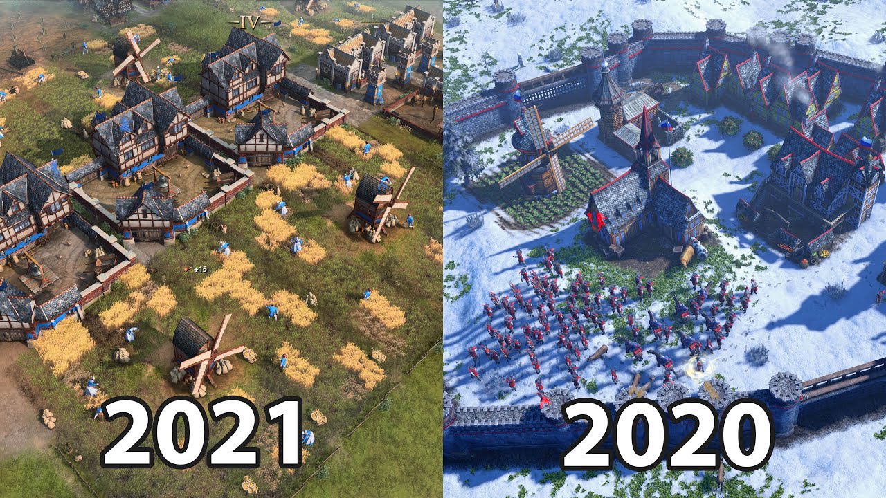 Age of Empires 4 VS Age of Empires 3 DE