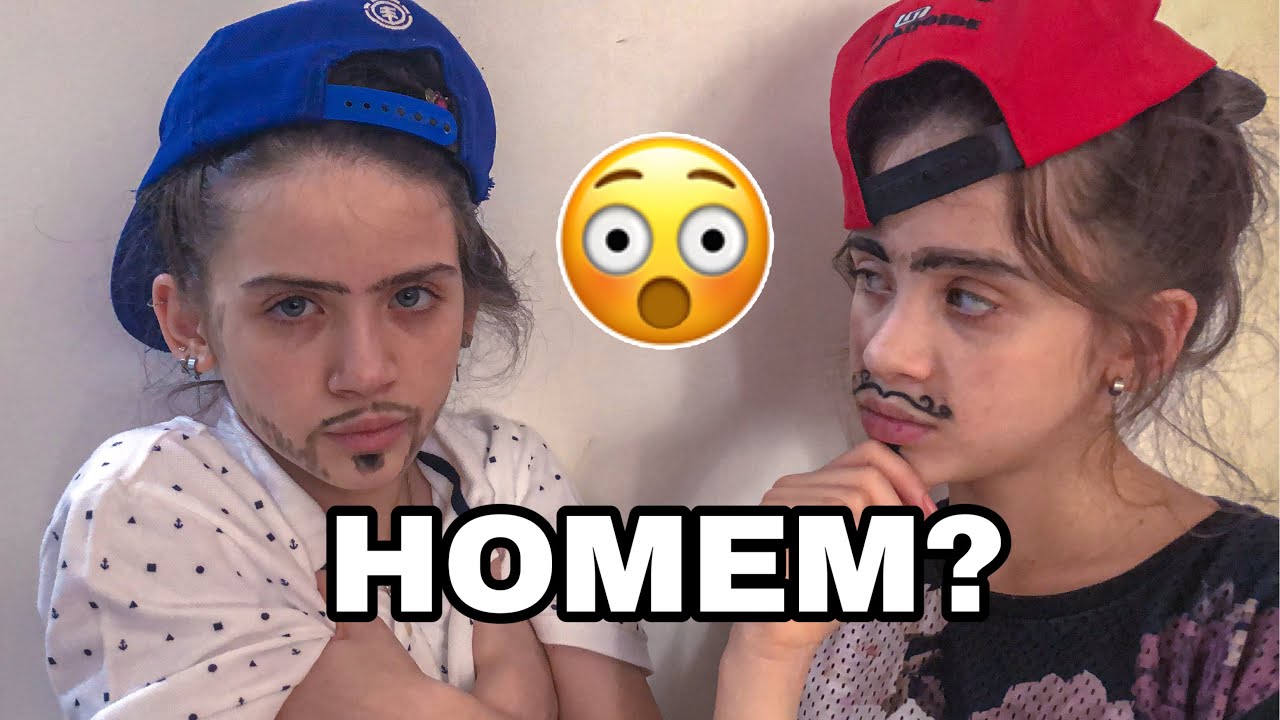 NOS TRANSFORMAMOS EM MENINOS!! (OLHA COMO FICAMOS)