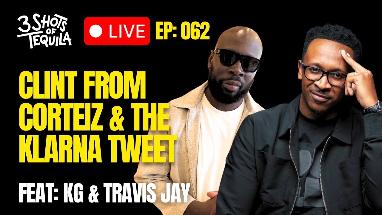 Clint From Corteiz & The Klarna Tweet - 3 Shots Live @ 9 Feat.KG & Travis J