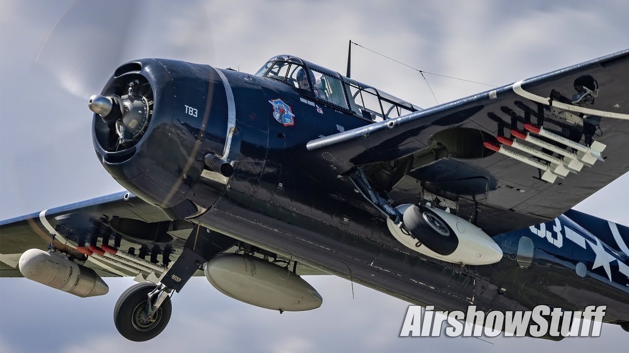 Warbird Airshow Highlights - TBM Avenger Reunion/Salute to Veterans 2025