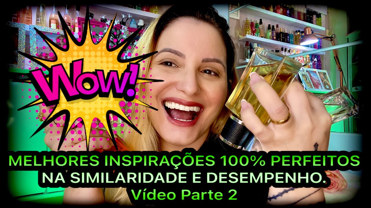 Perfumes MAIS SIMILARES aos Originais / Melhores Inspirações/Contratipos - Vídeo Parte 2