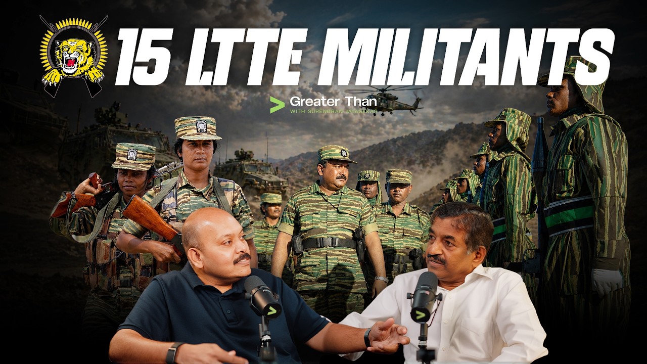 How One IPS Officer Stopped 15 Armed LTTE Militants | Ep 26 | Greater Than Podcast