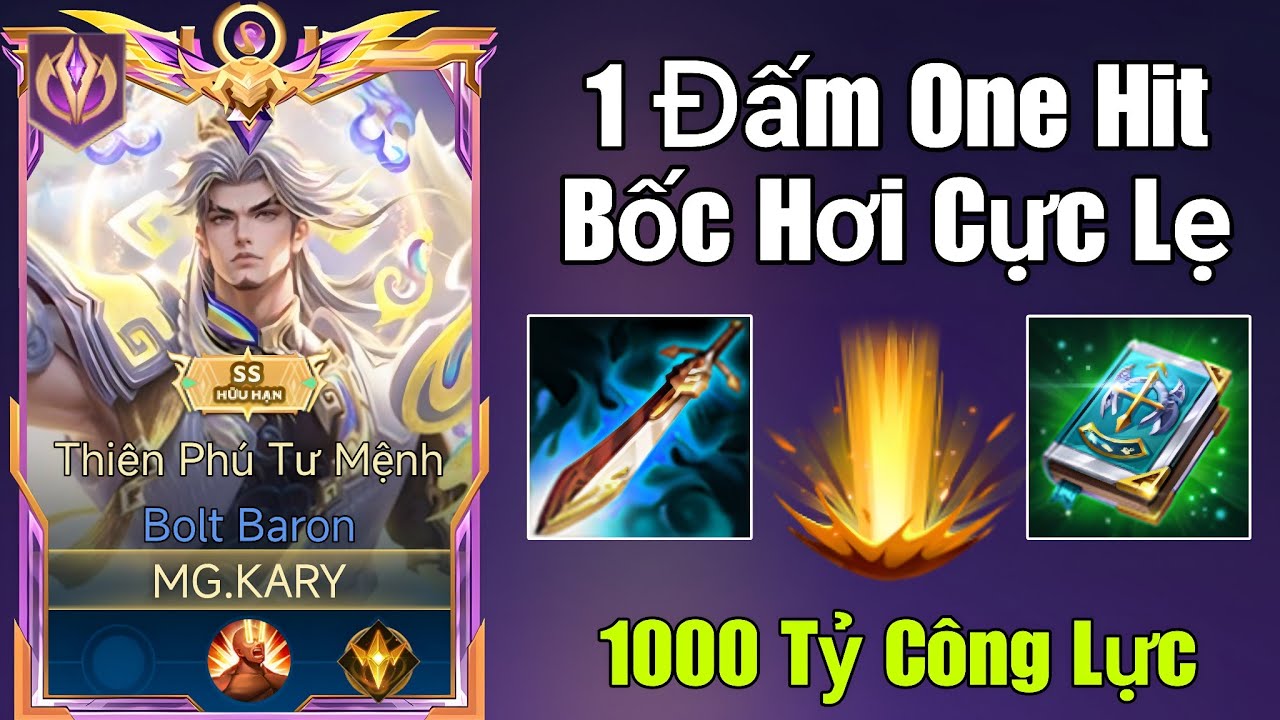Siêu Phẩm 1 Đấm Là Đếm Số Cực Nhanh Với Giáo Án Bolt Baron 