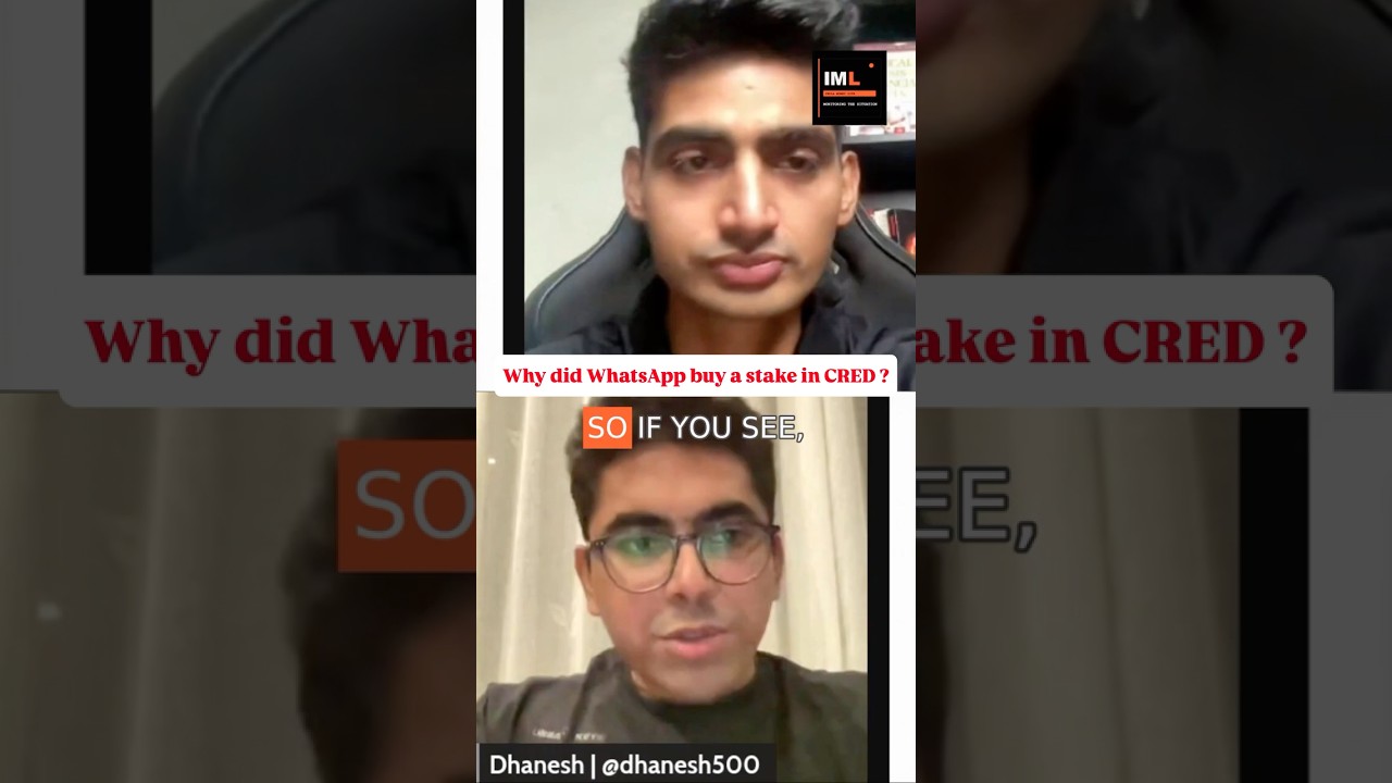 CRED + WhatsApp = The End of PhonePe & GPay? 😳 #whatsapp #meta #cred