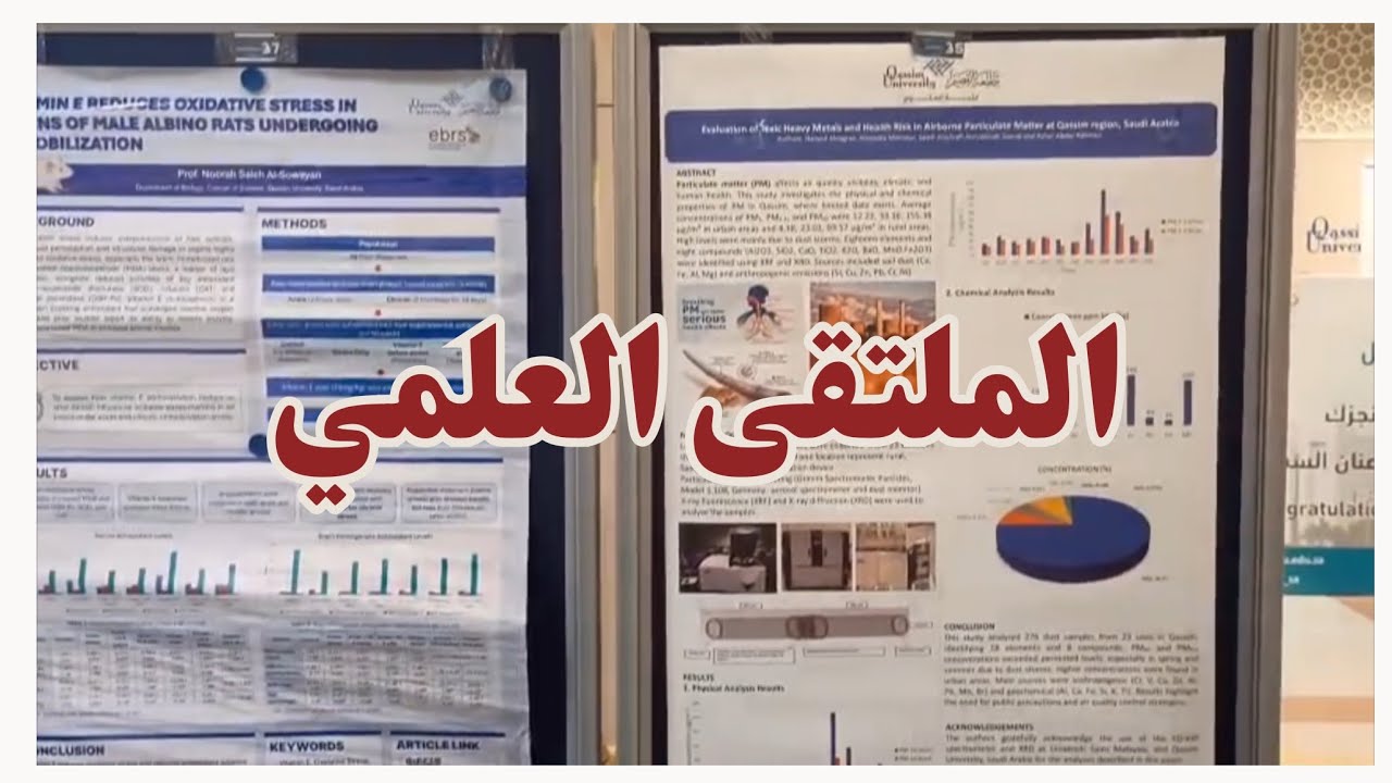 25/ الملتقى العلمي الاول بقسم الفيزياء كلية الطلاب بجامعة القصيم 