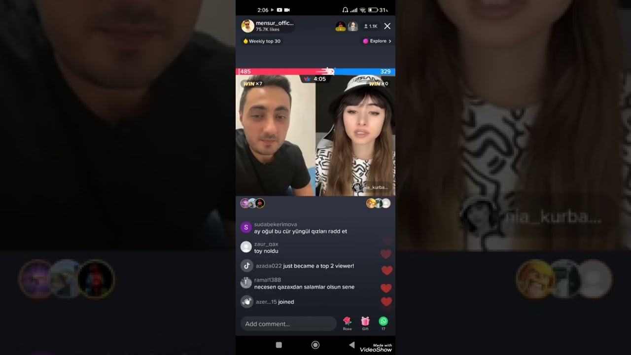 Mənsur Şərif vs Nia ( Bizə cadu ediblər)