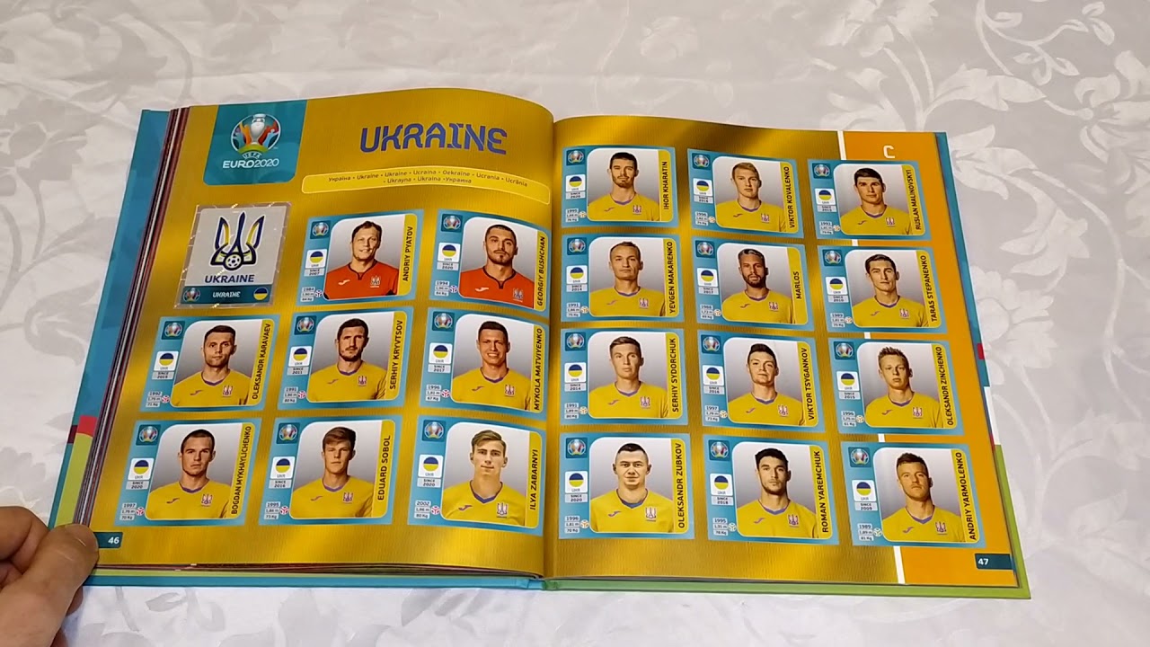 Panini UEFA Euro 2020 Tournament Edition - 100% Complete