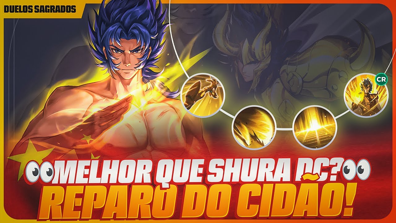 ♑🔥 TESTAMOS A VERS&Atilde;O FINAL DO REPARO DO EL CID&Atilde;O NOS SAGRADOS DA CHINA! MELHOR QUE O SHURA DC? 🔥♑