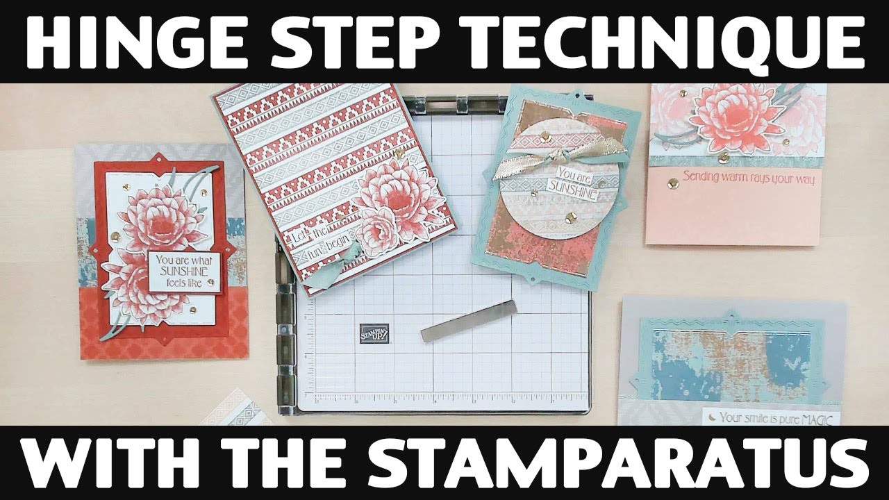 Stamping Jill - Hinge Step Technique With The Stamparatus