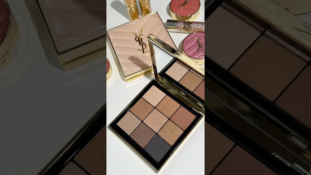 New YSL Clutch &ldquo;Nude Hours &ldquo; Eyeshadow Palette #yslbeauty #shorts