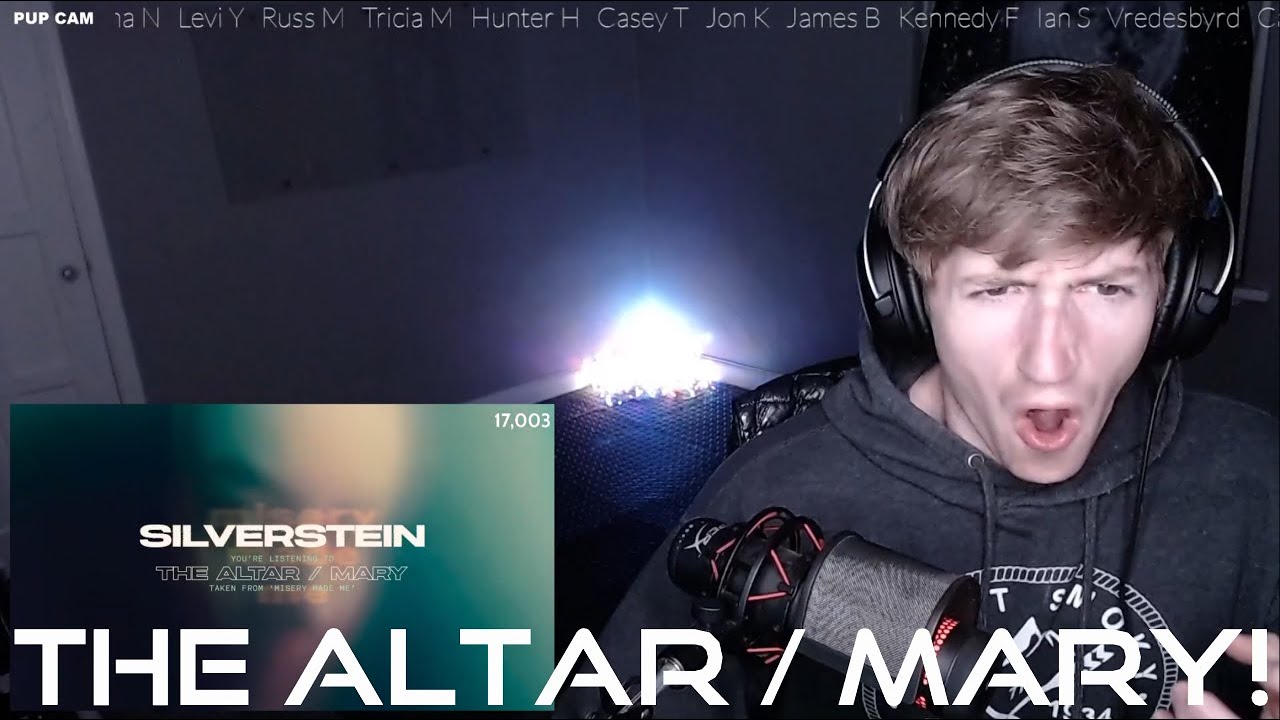 Chris REACTS to Silverstein - The Altar/Mary
