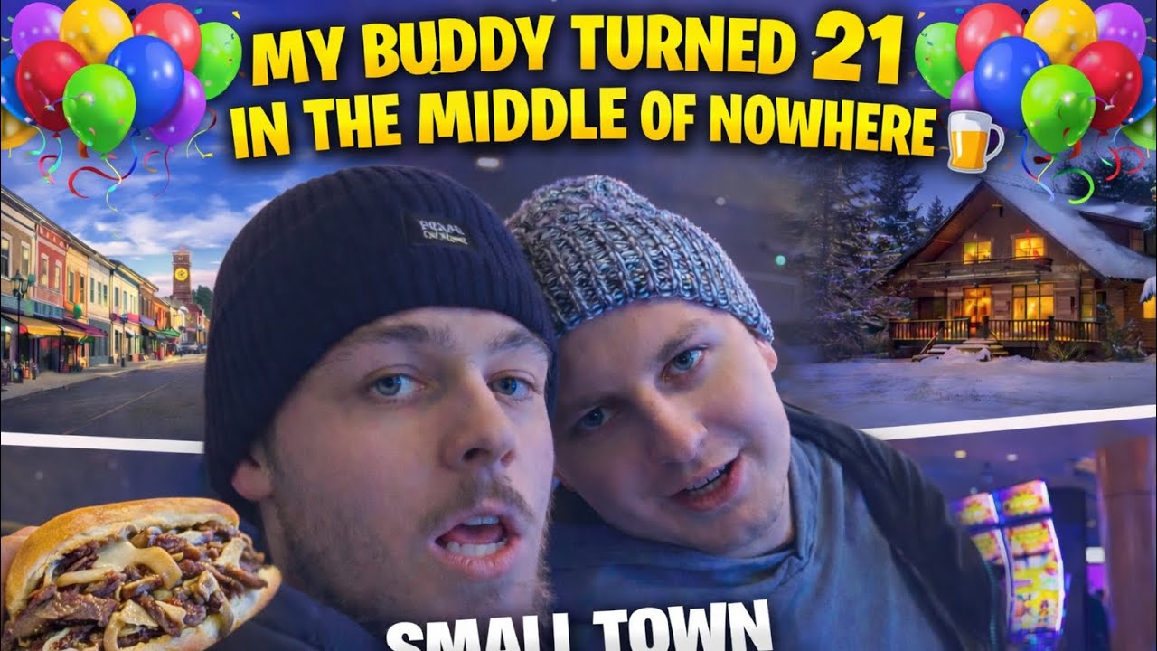 My Buddy Turned 21 in the Middle of Nowhere 🍻 | Small Town Adventures