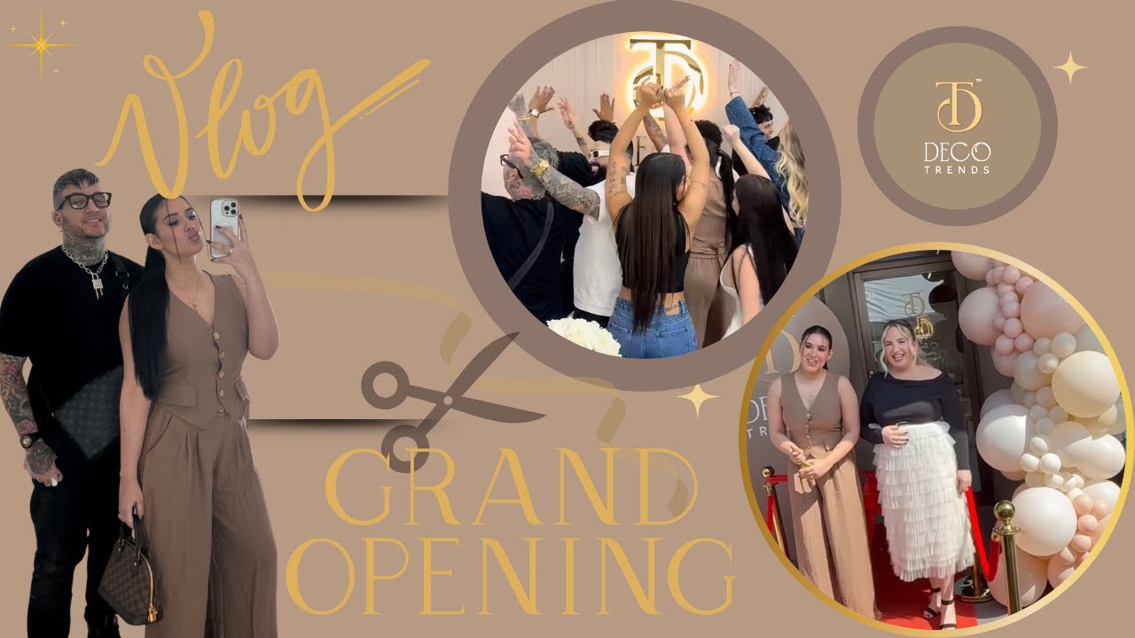 vlog del Opening de DecoTrends
