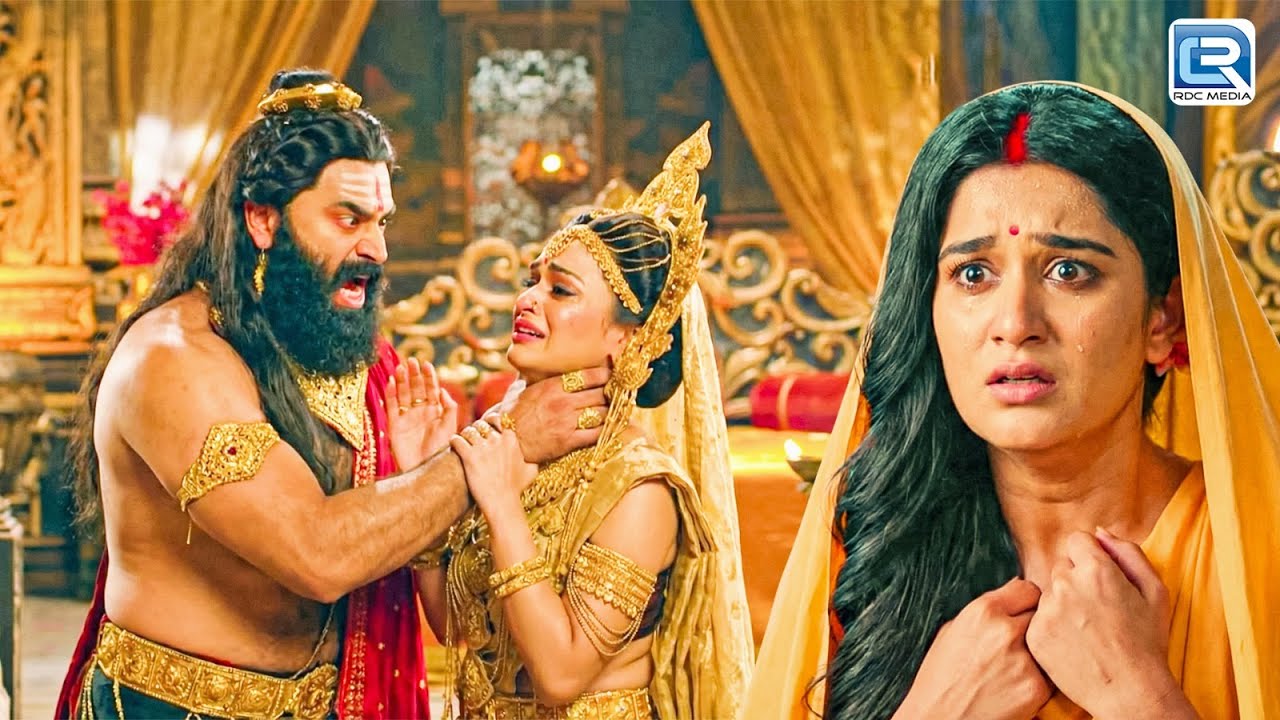 राज्यसभा में दशानन ने किया मंदोदरी पर क्रोध ,देख रो पड़ी माता सीता | Ramayan | Special Full Episode