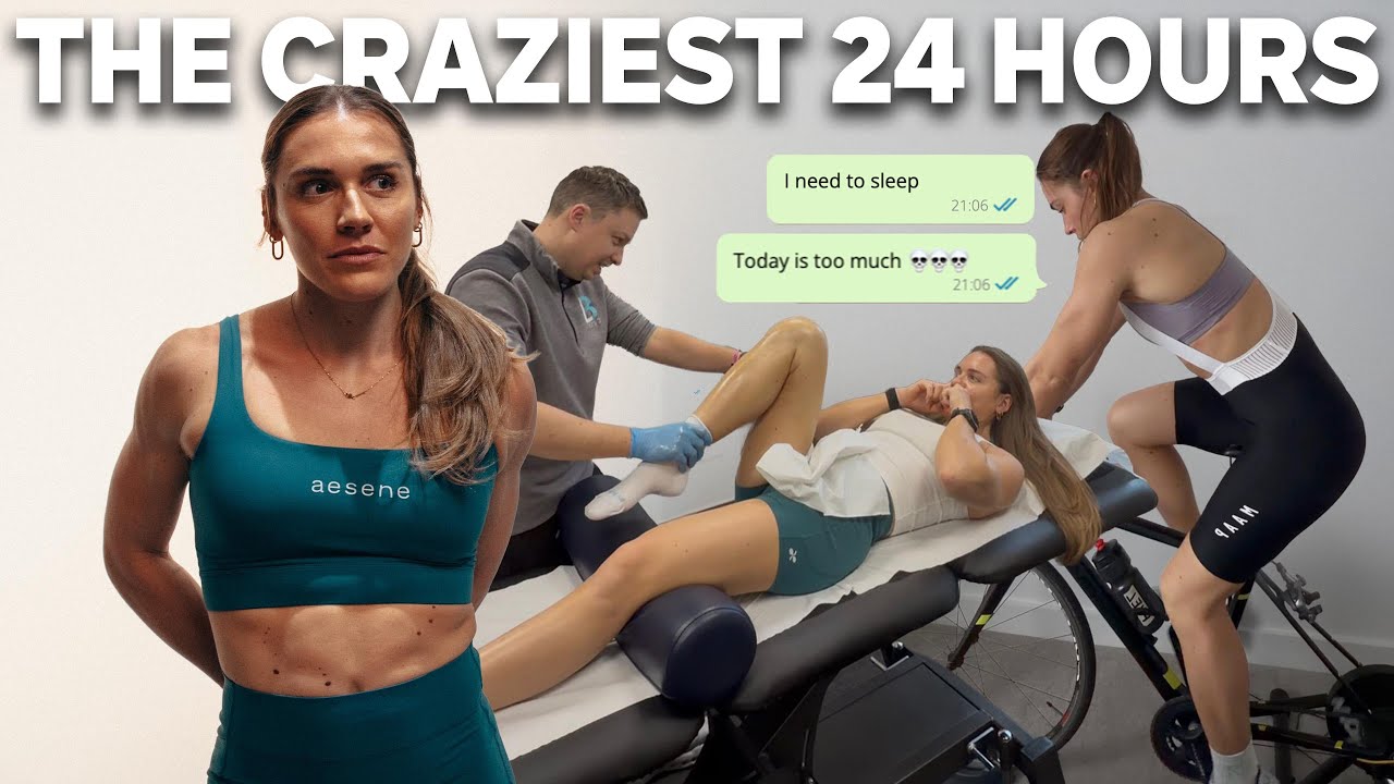 A CHAOTIC 24 HOURS | Training, Post Surgery + Running a Business