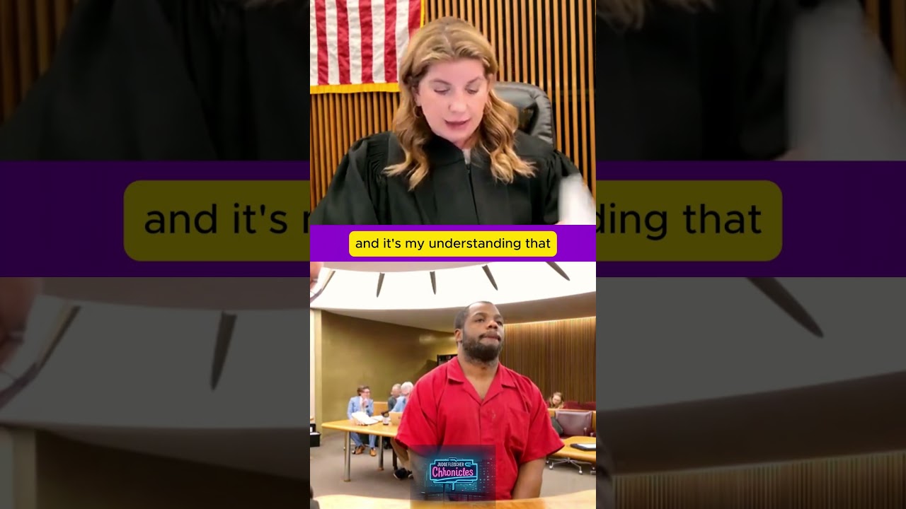 Судья Уэст разъясняет процедуру отмены условного освобождения перед вынесением приговора.