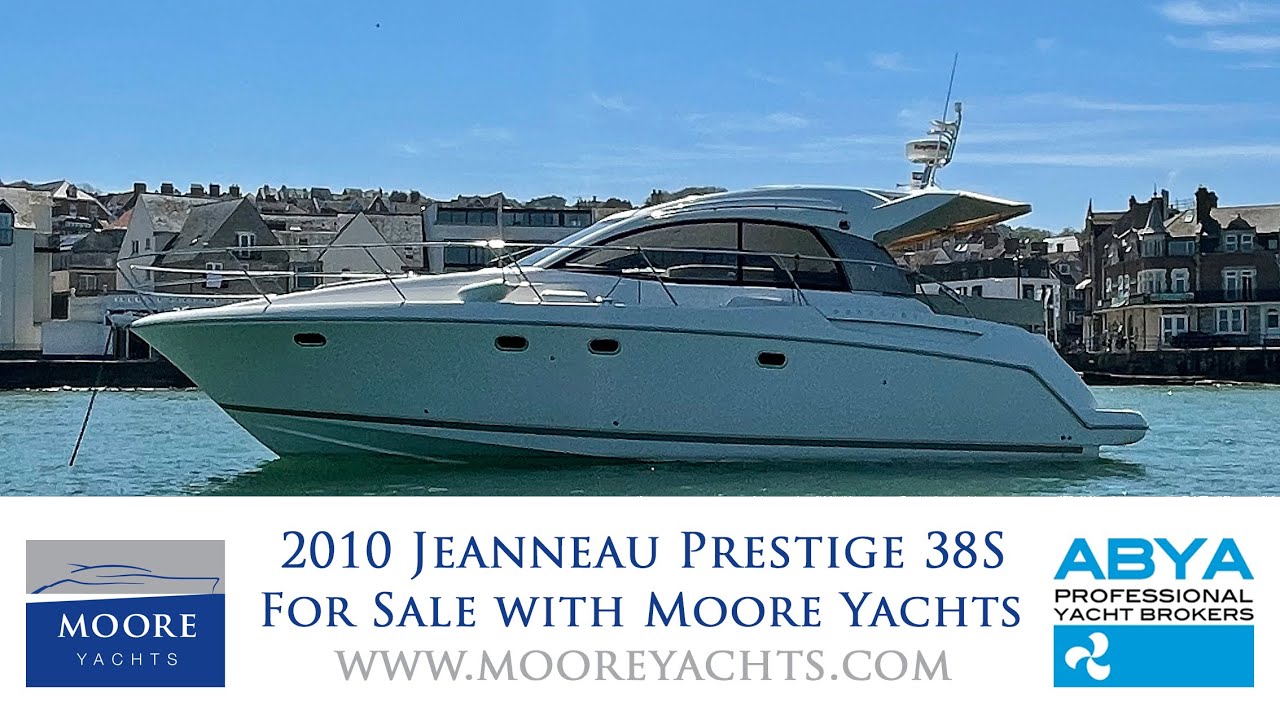 2010 Jeanneau Prestige 38S now sold by Moore Yachts Ltd