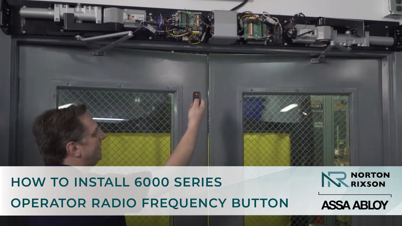 How to Install Norton Rixson 6000 Series Operator Radio Frequency Button