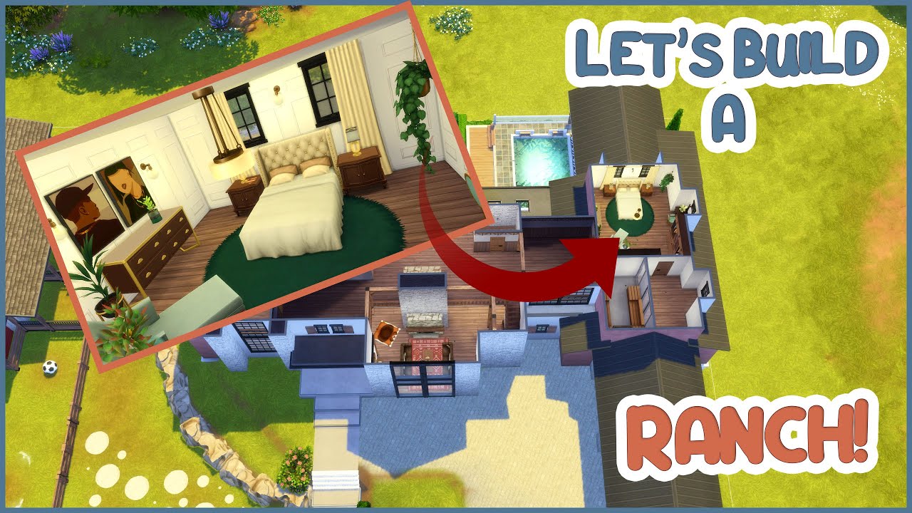 Let's Build A Ranch! | The Sims 4 Horse Ranch | Real Time Build (Ep10)