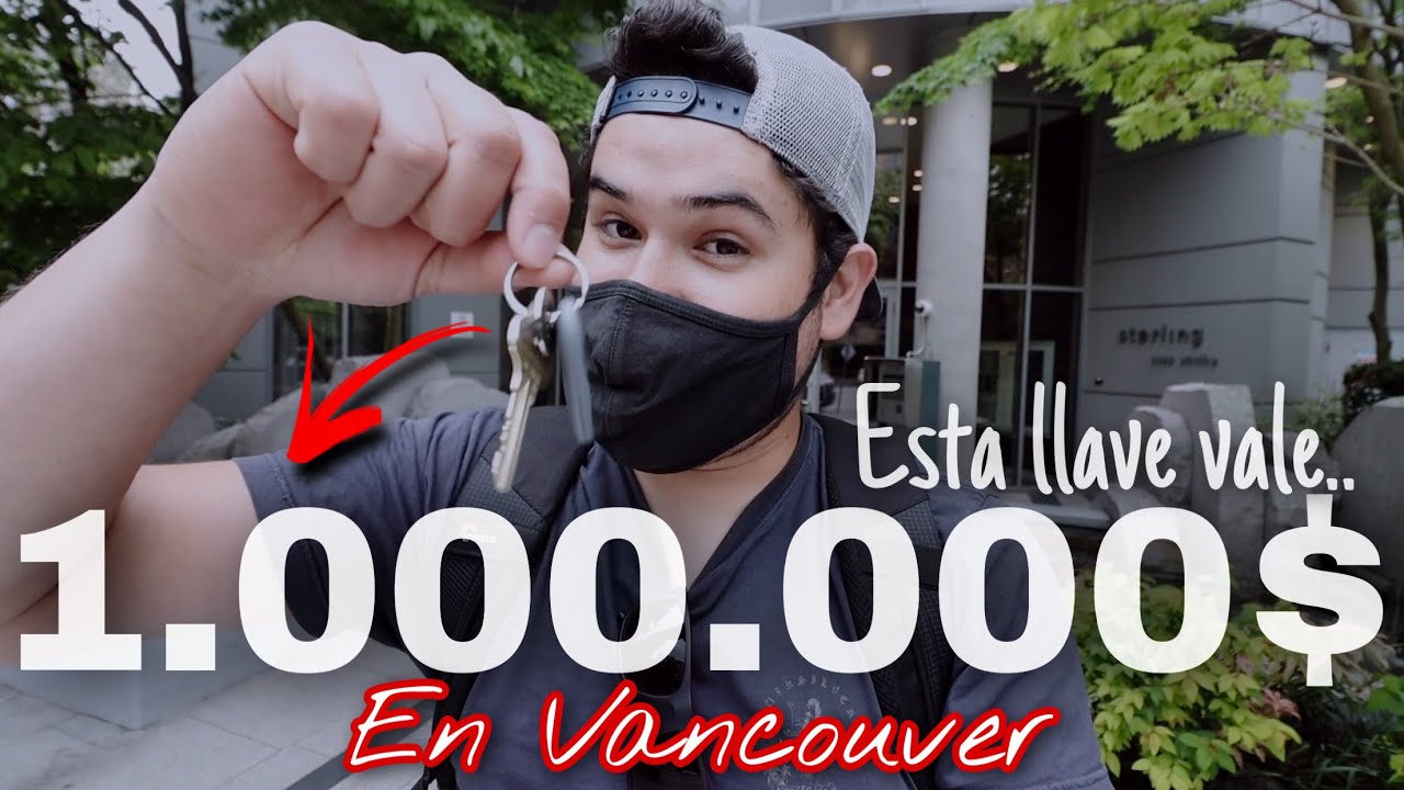 Asi es un DEPARTAMENTO de 1 MILLÓN de dólares en Vancouver 🇨🇦 House Tour y más! $$$