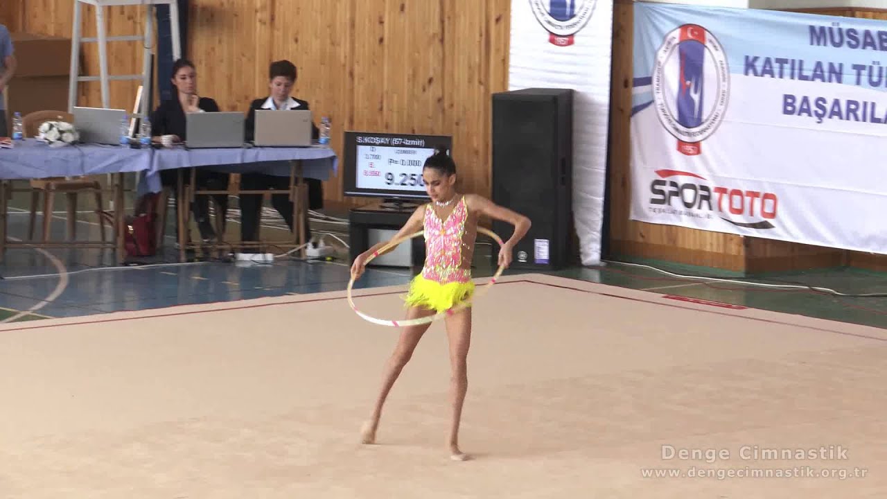 Denge Cimnastik - Zeynep Kırlı (Nevşehir 2015 - çember)