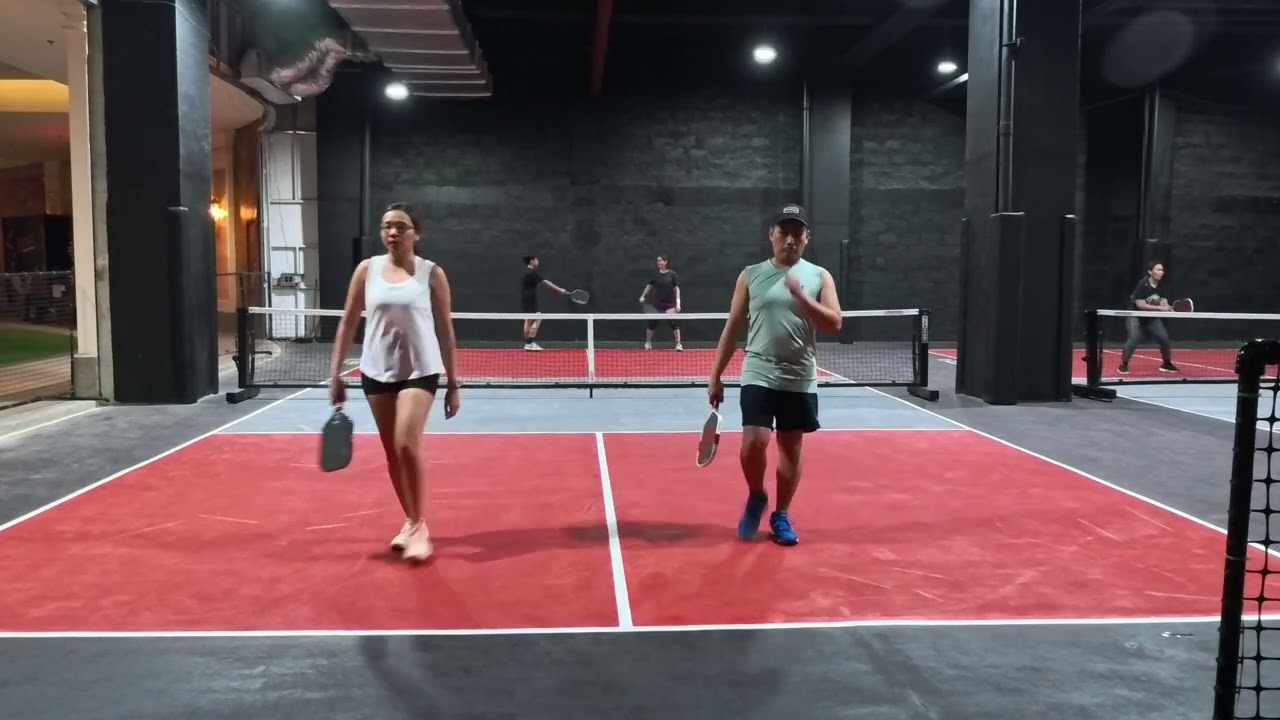 Pickleballers TPC Premier OP Feb 9 - Thea x Mon vs Nate x Kat